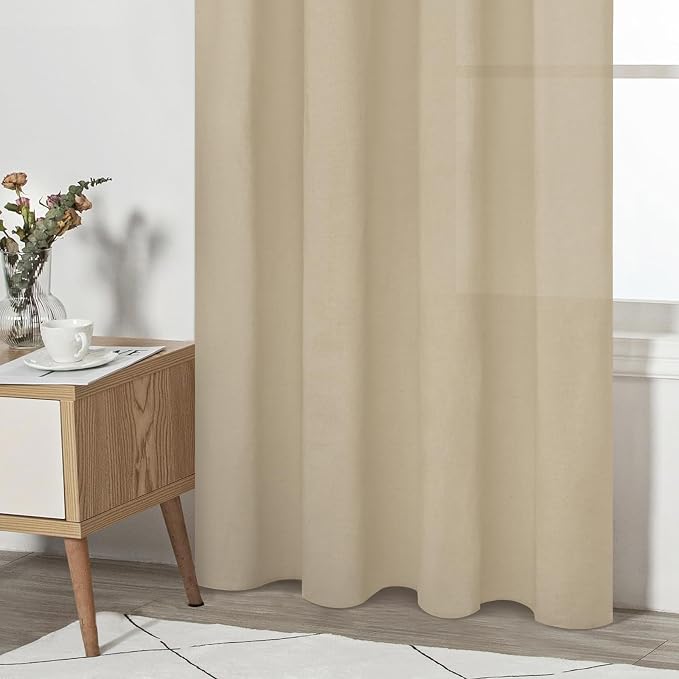 Farmhouse Cotton Linen Curtains - Image 7