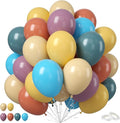 Colorful Balloons Boho Rainbow Latex Balloon Set by Saxuxu