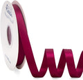 Ribbli Wine Satin Ribbon Double Faced Satin 1/2 inch x Continuous 50 Yards-Wine by Ribbli