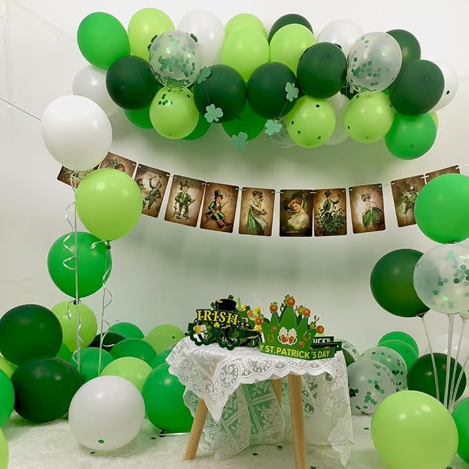 Green Balloons Dark Green Balloon Set - Image 4