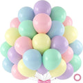 60pcs Pastel Rainbow Balloons 12 Inch Latex Balloon Garland Arch Kit by BAIBAOXIANG