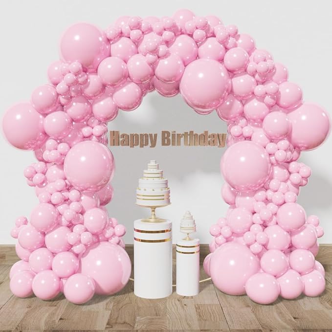 Pink Balloon Arch Kit 111Pcs 18 12 5 Inch Latex Party Balloons Garland by Kawkalsh