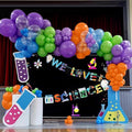 141Pcs Science Fair Balloon Arch Garland Kit by Nyvrexo