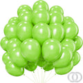 Lime Green Balloons by PatiCool