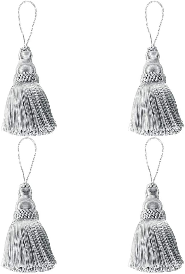 4Pcs Colorful Tassel Key Tassels DIY Accessories | 9.5 Inch Tassels by fenghuangwu