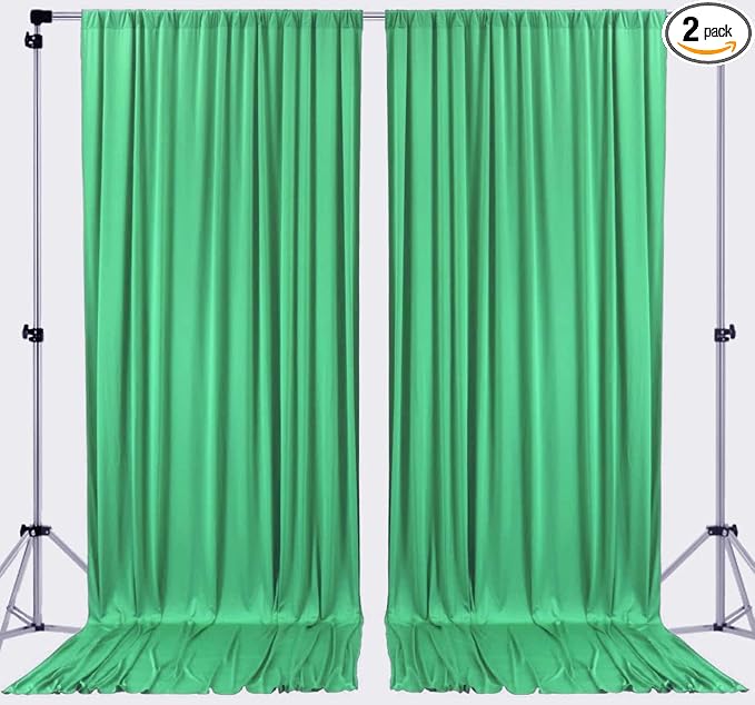 AK TRADING CO. 10 feet x 10 feet Polyester Backdrop Drapes Curtains Panels by Fabrics%7CEventDecor%7CCrafts%7CUpholsteryFoam