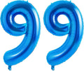 Number 99 Balloons for 99th Birthday Party Decorations, 0-100 Large No.99 by Joycard