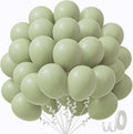 Sage Green Balloons 12 inch, Dusty Green 50pcs Party Balloons | Wedding by Awenztech