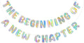 Iridescent The Beginning of a New Chapter Banner, Holographic Pre-Strung Party by Unknown