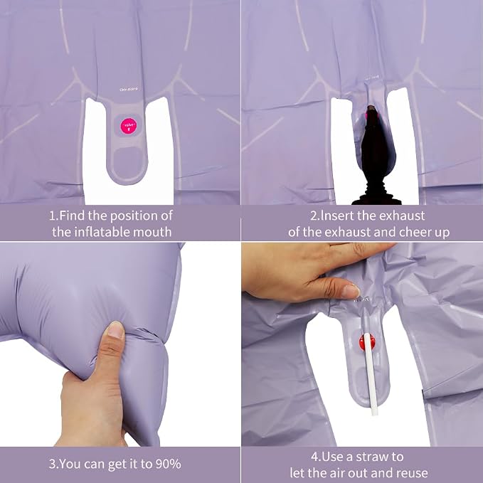 38 Inches Bow Balloon Purple - Image 3