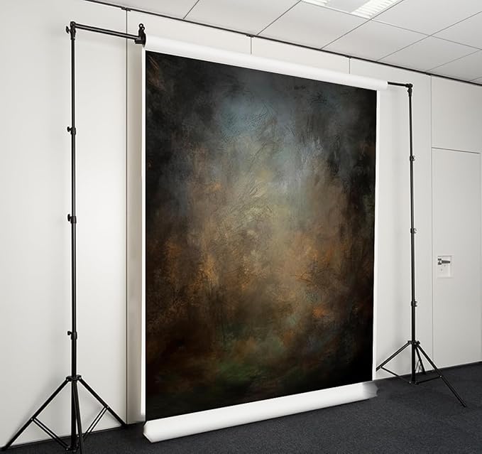 10x10ft Old Master Mottled Portrait Photography Backdrops Abstract Rust Spots Backdrop Background for Photoshoot