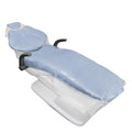 JMU 125Pcs Disposable Dental Full Chair Covers 29" x 80" Chair Clear Sleeve by JMU