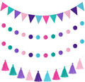 Irenare 9.8 ft Pom Pom Garland for Classroom Felt Rainbow Garland Back to by Irenare
