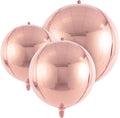 18 Pcs Foil Balloons Shiny Round Balloons Set Large Balloon Garland Arch by TOTAFAM