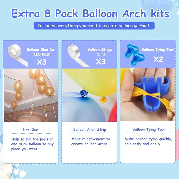 Electric Balloon Pump, Portable 2 Modes Balloon Blower Machine - Image 2