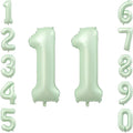 Olive Green Number 11 Balloon 40 Inch, Wall Display by Unknown