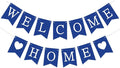 Yeaqee Welcome Home Banner Welcome Back Home Decorations 2 Hearts Sign by Yeaqee