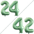 Number 24 Balloons for 24th Birthday Party Decorations, 42 Inch Jumbo Foil by GOER