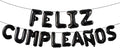 ZHENGYE Black Letter Feliz Cumpleanos Balloon Happy Birthday Balloons Banner by ZHENGYE