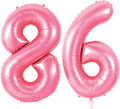 Number 86 Balloons for 86th Birthday Party Decorations, 0-100 Large No.86 by Joycard