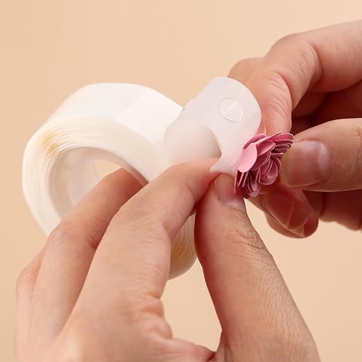 Briartw 300 Pcs Ultra Thin Clear Adhesive Dots, Craft Tape, by Briartw