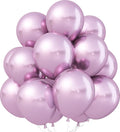 Jobkoo Metallic Pink Balloons, 12Inch Chrome Light Pink Balloons 30Pcs Light by Jobkoo