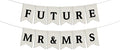 Burlap Future Mr & Mrs Banner by Hemicha