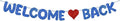 Fulmoon Pre Strung Welcome Back Glitter Banner First Day of School Party by Fulmoon