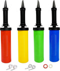 4pcs Balloon Pump Hand Held Inflator Air Pump by Findniceandfinedecorations