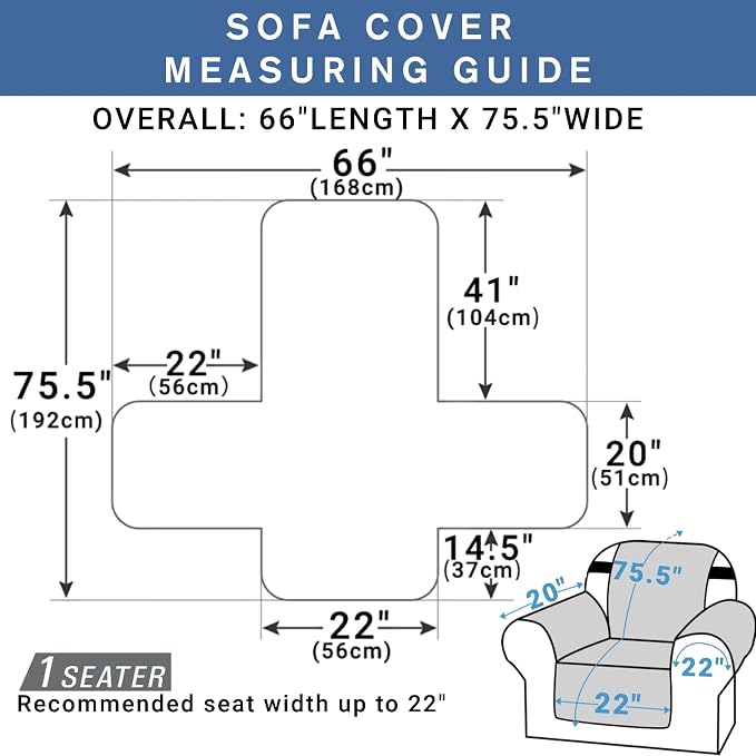 XINEAGE Waterproof Chair Sofa Cover - Image 3