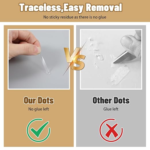 Double Sided Poster Putty, No Trace Sticky Dots, - Image 4