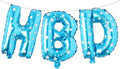 16 Inch HBD Balloons for Boho Birthday Party Decorations by RUIANSI