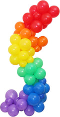 Colorful Rainbow Balloon Arch Garland Kit by WAOUH