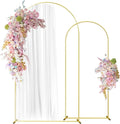 Wedding Arch Backdrop Stand Set of 2 Gold Wedding Balloon Arched Backdrop Stand by SPRITEDISPLAY