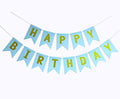 Happy Birthday Banner Birthday Party Supplies Garland Decorations Birthday by iiCheerful