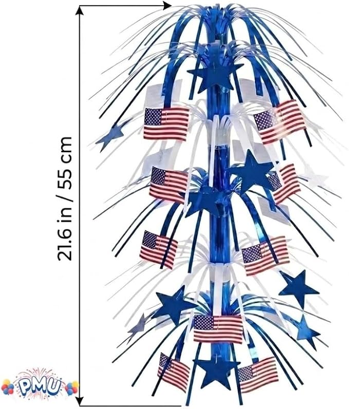 PMU 12 Pcs 21 Inch Patriotic Centerpieces - Image 5