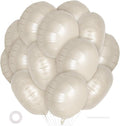 20 Pcs Cream White Round Balloons, 18 Inch Round Foil Balloon, Giant Round by YOTHORN