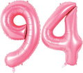 Number 94 Balloons for 94th Birthday Party Decorations, 0-100 Large No.94 by Joycard