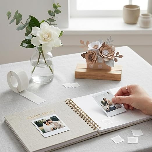 200 Pcs Clear Glue Points Dots Double Sided Sticky Adhesive - Image 5