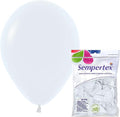 Sempertex Fashion White Balloons, 11 Inch, vibrant color, by Sempertex