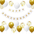 Happy Anniversary Banner Valentines Day Wedding Party Decorations Love Party by Unknown