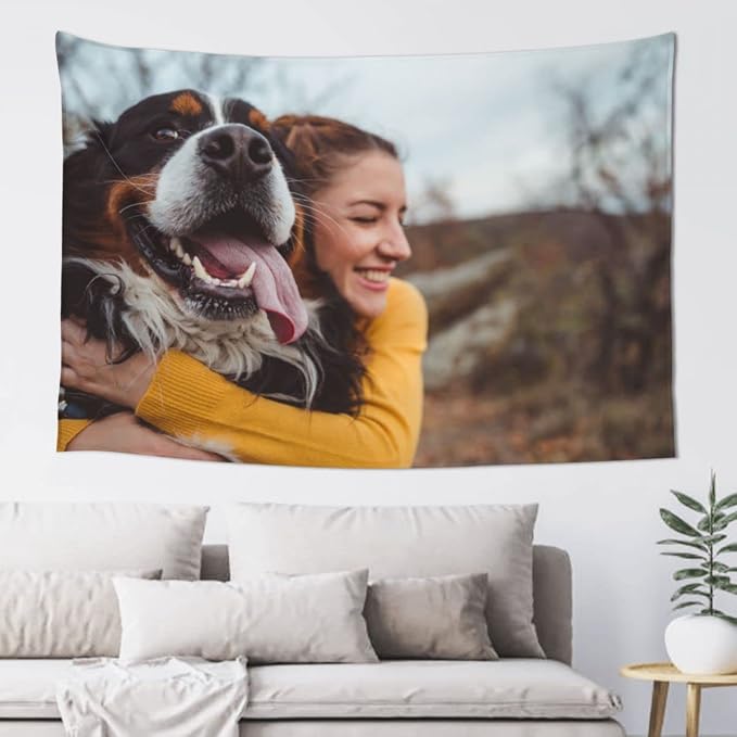 JINJUREN Custom Tapestry Upload Images Banners and Signs Customize - Image 8