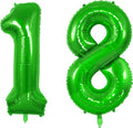 Number 18 Balloons for 18th Birthday Party Decorations, 0-100 Large No.18 by Joycard