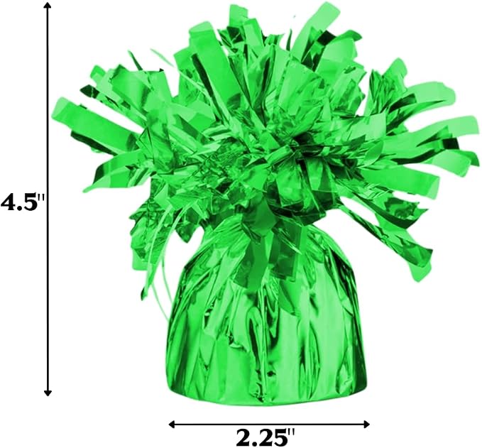 Green Foil Balloon Weight 1 Count, Adorable Party Essential - Image 2