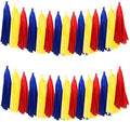 We Moment Red Blue Yellow Tissue Paper Tassels Party Tassel Garland Banner by We+Moment