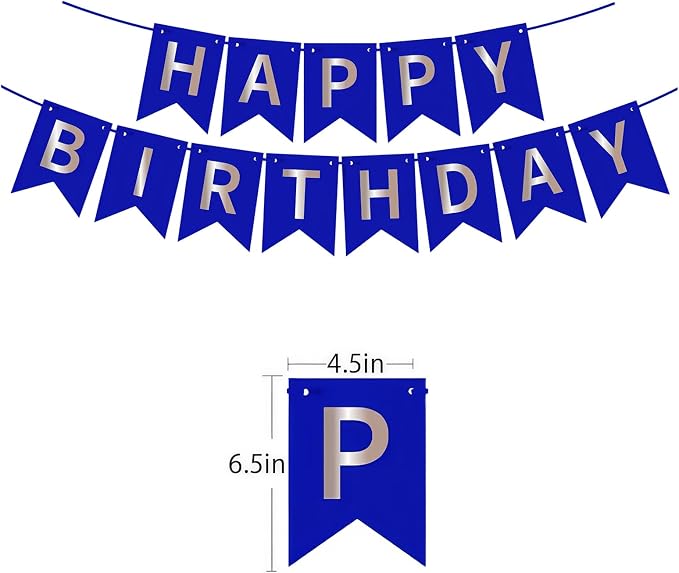 Happy Birthday Banner Birthday Party Supplies - Image 2