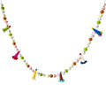 Pre-Strung Birthday Banner Handmade 3D Wool Felt Hats Rainbow Ball Garland | by Unknown