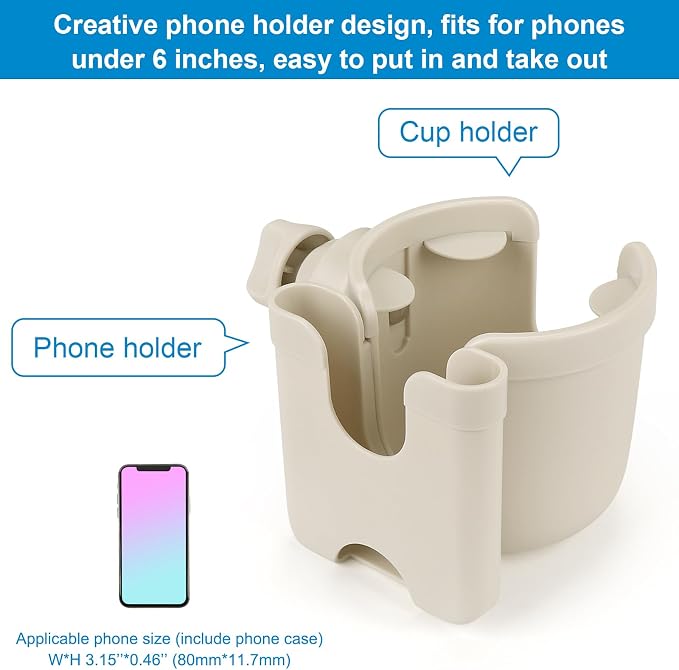 Accmor Stroller Cup Holder - Image 3