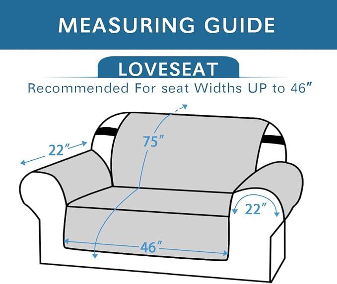 H.VERSAILTEX Reversible Loveseat Couch Cover - Image 2