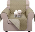U-NICE HOME Reversible Oversized 28''Chair Covers, Light Camel/Beige | Armchair by U-NICEHOME